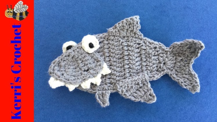 Crochet Shark Tutorial