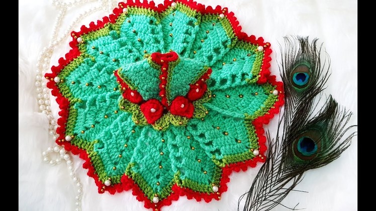 Crochet Winter Dress for Kanhaji | Bal Gopal Dress | Laddu Gopal Crochet Dress