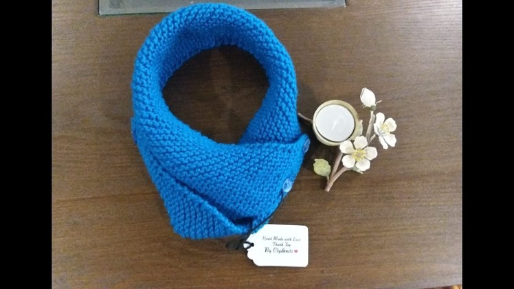 Dissymmetry Cowl ,Scarf, Neck warmer By Clydknits.