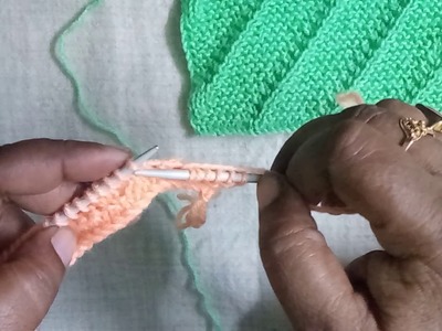 Easy single color knitting pattern no.146|hindi