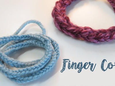Finger Cord Lucet with no tools.