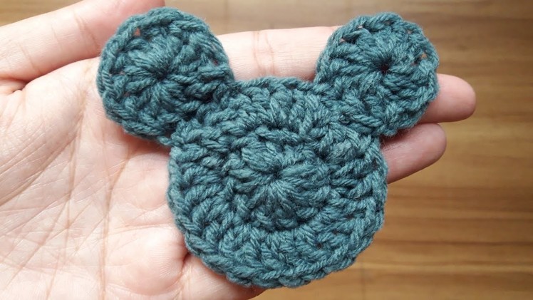 How to Crochet Mickey Mouse Applique | Part 1 of 2