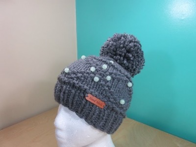 How to knit easy hat