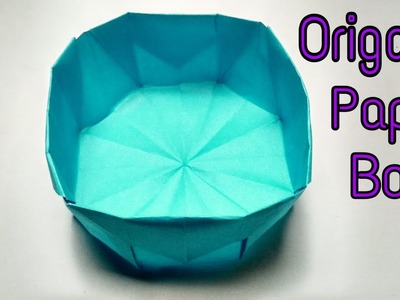 How to Make Origami Paper Bowl || Easy Paper Crafts || Origami Tutorial step by step