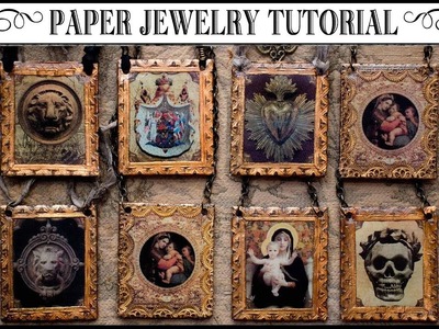 ⚜How to Make Paper Jewelry⚜