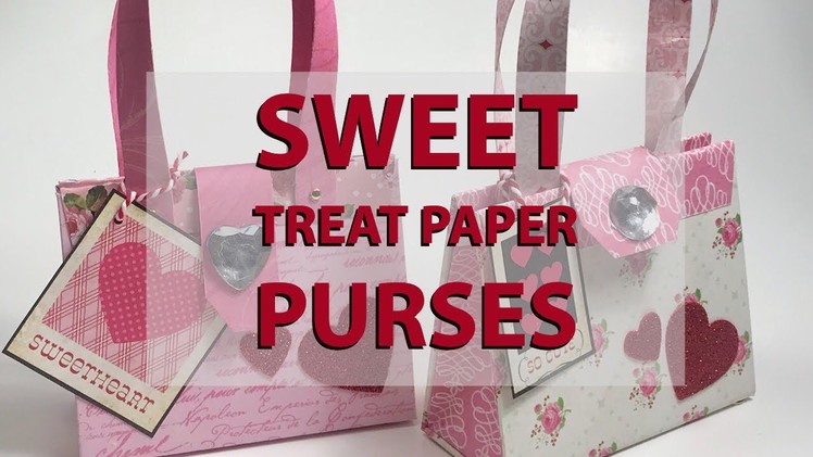 How To Make The Best Paper Purse - Paper Crafting