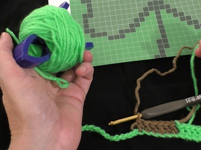 How to Use the Block Stitch in a Graphgan (Right-handed Version)
