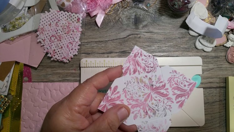 How to use the mini envelope punch board