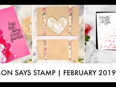 Quick & Easy Cards | Simon Says Stamp February 2019 Card kit + Unboxing