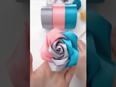 Realistic and Super Easy Ribbon Roses