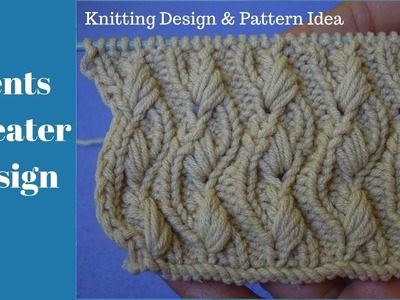 Sweater bunai | gents sweater design | gents half sweater design in Hindi | Gents Knitting Design.