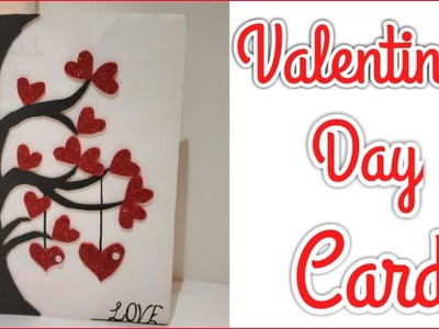 Valentine's Day Card for Boyfriend or Girlfriend | Beautiful Handmade Valentine's Day Card
