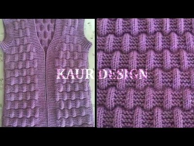 Very Beautiful  Purple Koti Sweater design for ladies and gents