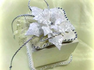 Want2Scrap Small Christmas Flower Box