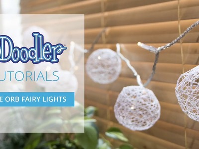 3D Pen Tutorial | Twine ORB LIGHTS with the 3Doodler (EASY!)