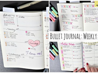 Bullet Journal: Weekly Layout Ideas | Aimee Lodge