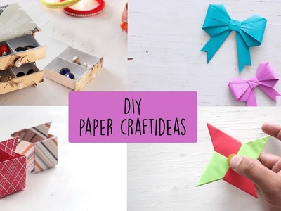 DIY Paper Craft Ideas