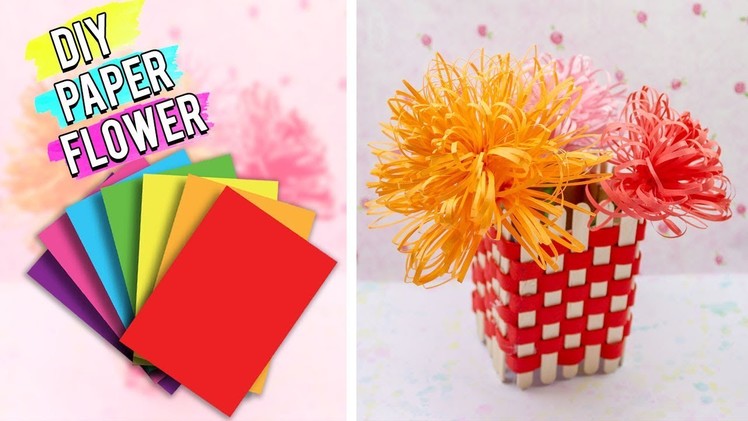 DIY Paper Flower | Art and Craft Ideas - Easy 5 Minutes DIY Craft Ideas.