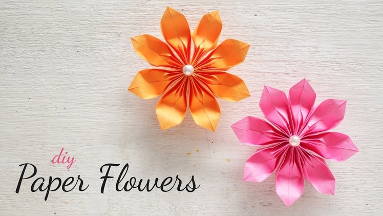 DIY Paper Flowers | Flower Making | DIY