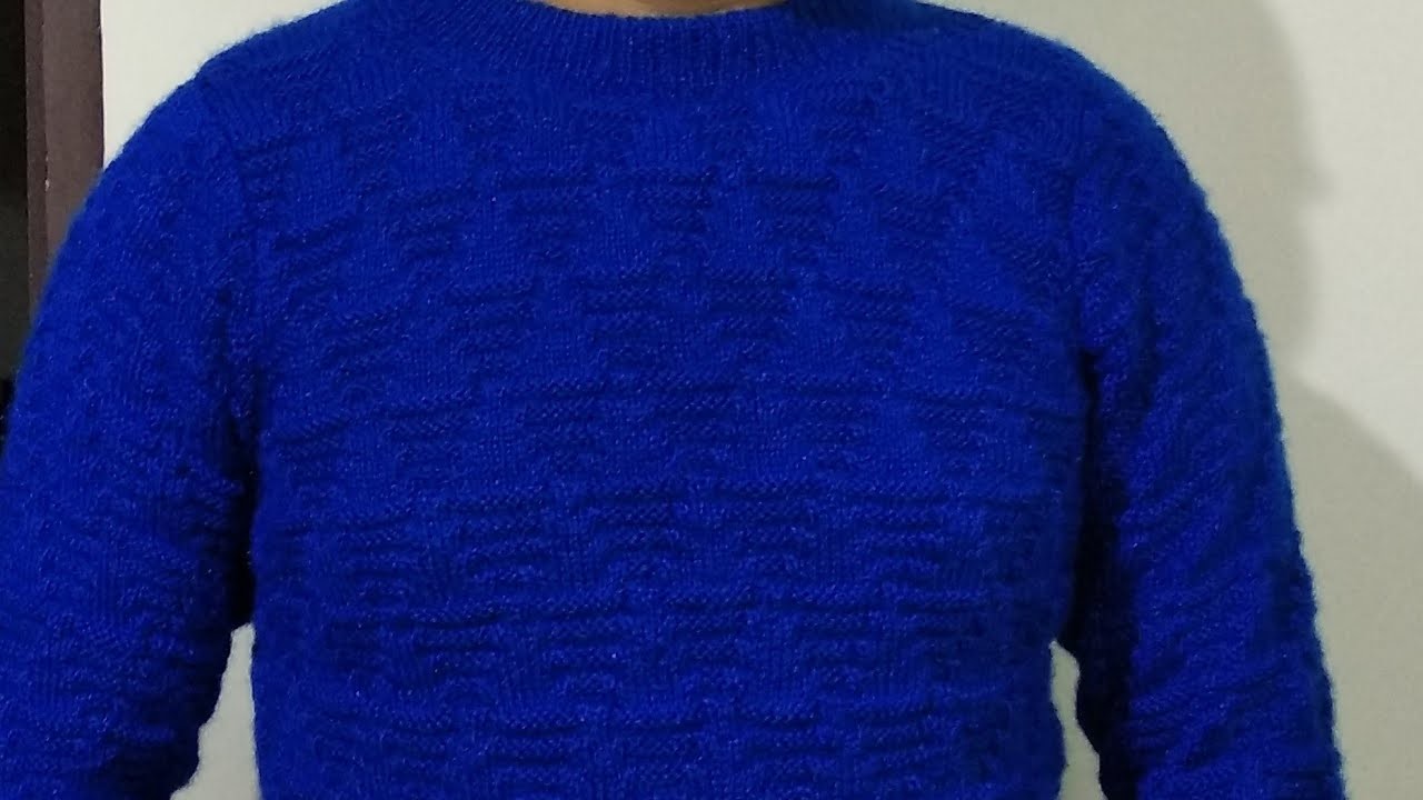 gents sweater knitting