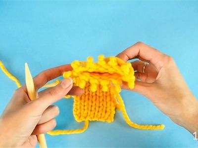 Hollow Rib - a great way to knit cuffs, hat brims, button bands and elastic casings