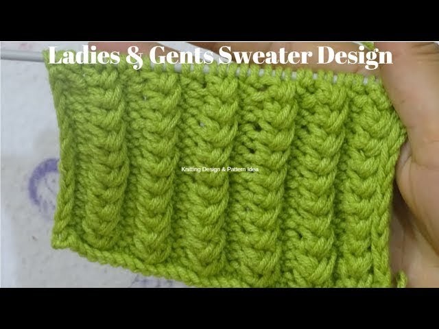 Knitting design for ladies and gents sweater 2018 | Ladies sweater design | Gents sweater design.