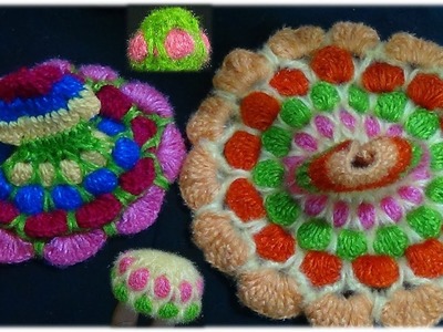 Make Multicolored Crochet Dress With Cap For Bal Gopal - Sample 3 No Kanhaji Poshak - Shyam Diwani