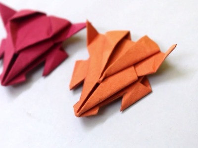 Origami Avengers Quinjet - Origami Flying Paper Jet | Easy Paper Jet Making
