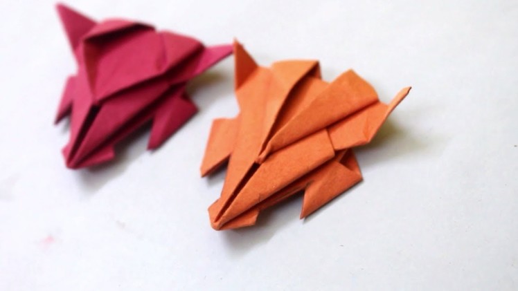 Origami Avengers Quinjet - Origami Flying Paper Jet | Easy Paper Jet Making