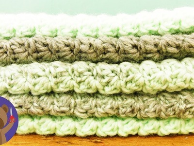 Scarf in an Awesome Pattern | Singles & Trebles | Simple Crocheting for Beginners