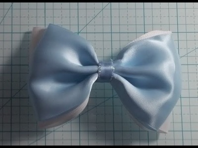 Stacked bow tie bow