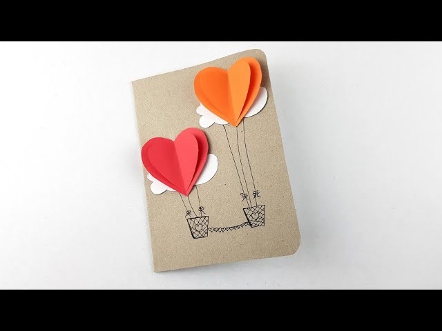 Valentine Special - Easy Handmade Valentine Card Making Idea – DIY Valentine’s Day Gifts Card Design