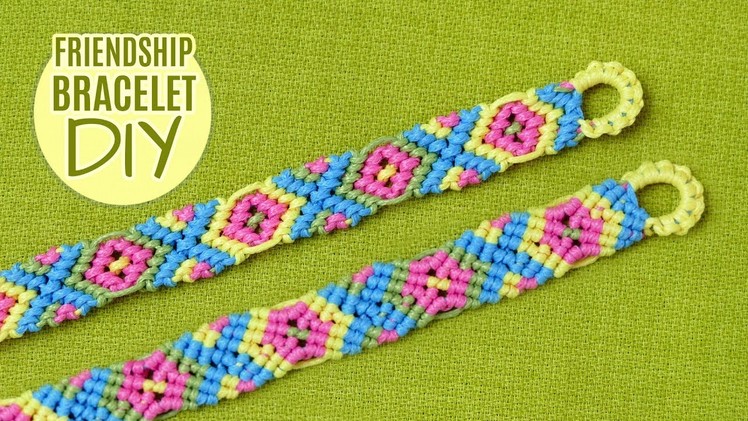 X-Style Friendship Bracelet Tutorial by Macrame School