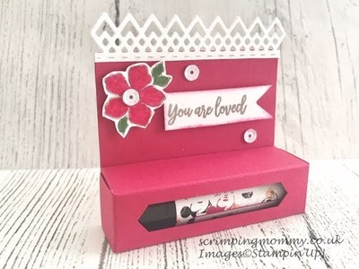 Awesome lip balm box, craft fair idea.
