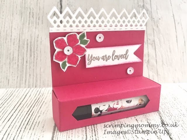 Awesome lip balm box, craft fair idea.