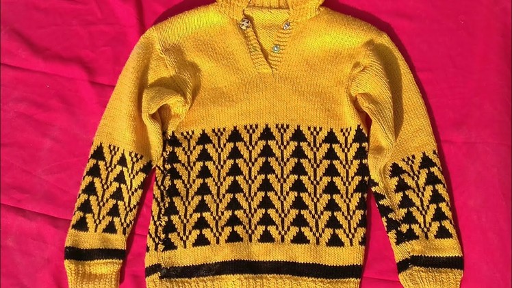 Baby sweater new design