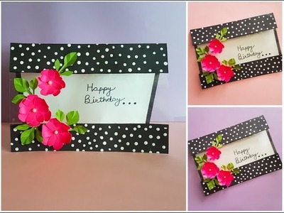 Beautiful Handmade Birthday Card Idea. DIY Greeting Cards for Birthday