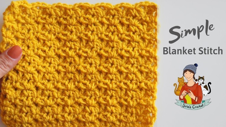 Blanket Stitch - How to Crochet