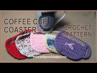 Coffee Cup Coaster Crochet Pattern