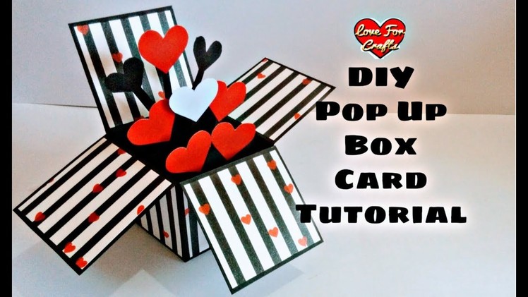 DIY Pop Up Box Card Tutorial | Valentine Day Gift Idea (Highly Requested Video)