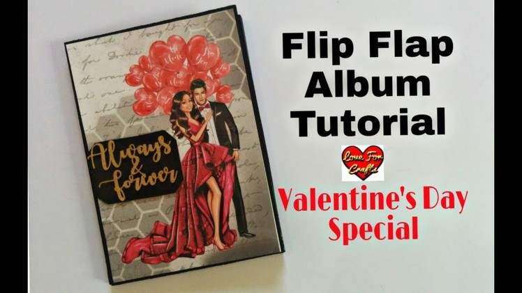 DIY Valentine's Day Gift | Flip Flap Album Tutorial