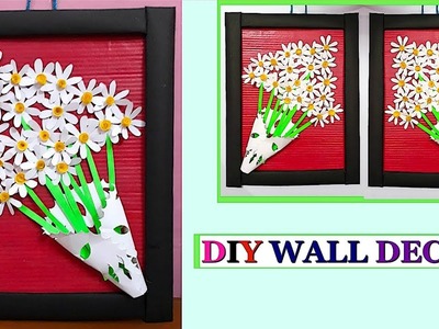 DIY Wall Decor with Cardboard and Paper |DIY Wall.Room Decoration idea |Best out of waste