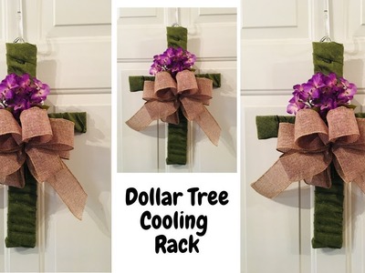 Dollar Tree Cooling Rack Cross Easter DIY