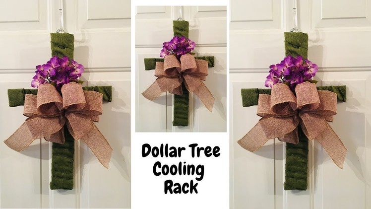 Dollar Tree Cooling Rack Cross Easter DIY