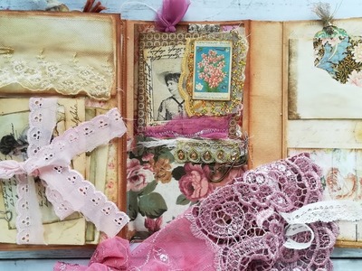 "Emma" Vintage Flipbook Junk Journal - Nevermore Creations DT Project