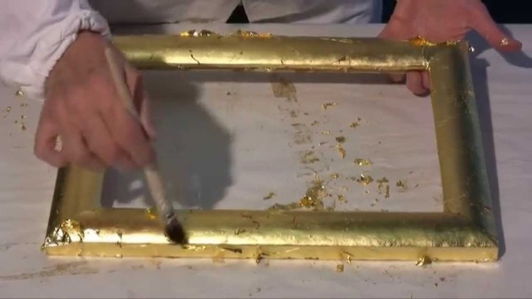 Gilding course:  4 - Gold and real silver leaf
