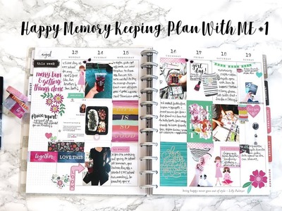 Happy Memory Keeping: Plan With Me #1