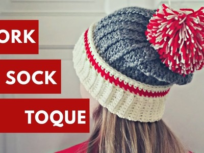How to Crochet a Work Sock Hat