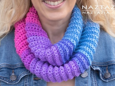How to Crochet Easy Cake Yarn Scarf by Naztazia plus Tips and Tricks
