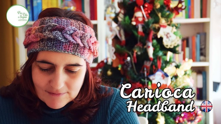 How to Crochet Headband.Ear Warmer with braid